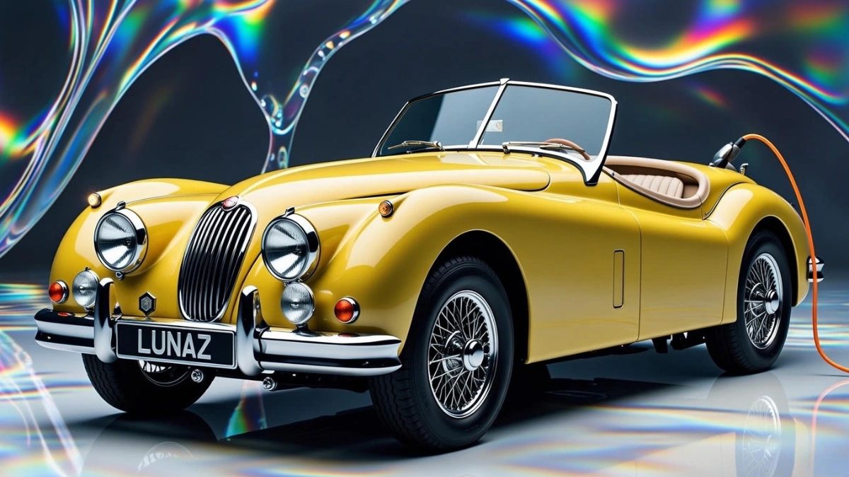Jaguar Revives the XK140 DHC