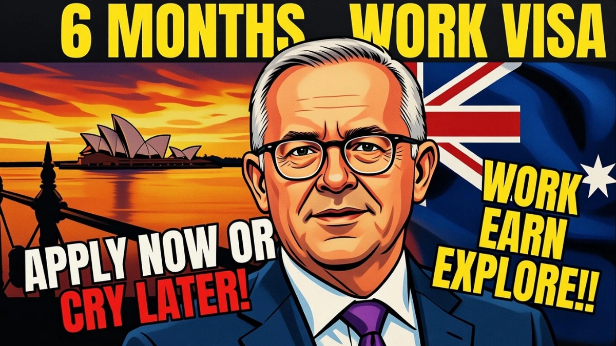 Australia 6-Month Work Visa 2026